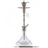 AMY DELUXE Shisha Hammer Steel SS08 Transparent RS Silber