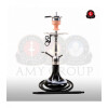 AMY DELUXE Shisha Little Palm SS12 Schwarz RS Silber