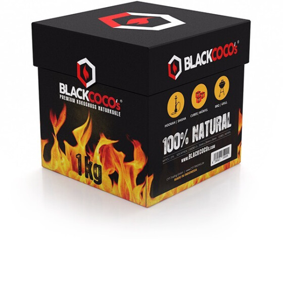 Black Cocos Kokoskohle 1kg