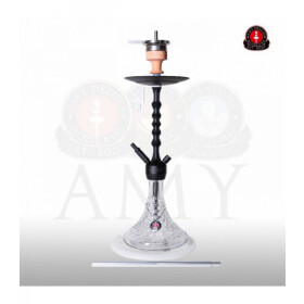 AMY DELUXE Shisha Alu Antique Berry 072.01 Transparent RS...