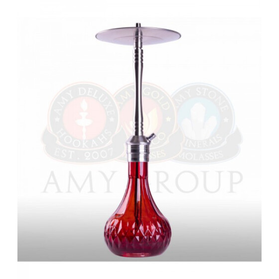 AMY DELUXE Shisha Xpress Fame S SS29.01 Rot RS Silber