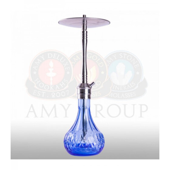 AMY DELUXE Shisha Xpress Fame S SS29.01 Blau RS Silber