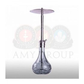 AMY DELUXE Shisha Xpress Chill SS30.01 Transparent RS Silber