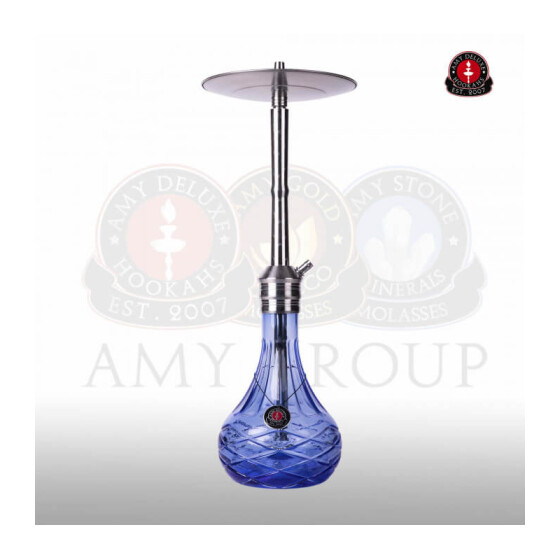 AMY DELUXE Shisha Xpress Chill SS30.01 Blau RS Silber