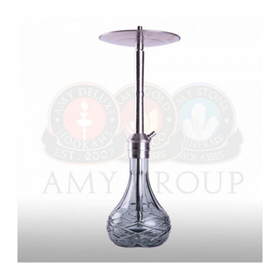 AMY DELUXE Shisha Xpress Chill SS30.01 Schwarz RS Silber