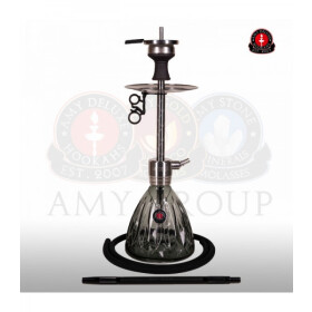 AMY DELUXE Shisha Signature S Schwarz RS Silber