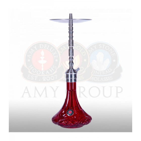 AMY DELUXE Shisha Xpress Class 115.01 Rot RS Silber