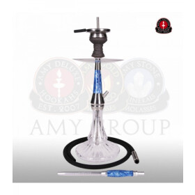 AMY DELUXE Shisha Galactic Steel S 1200 Transparent RS...