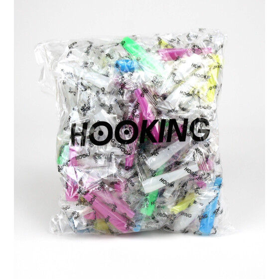 Hooking Hygienemundstücke innen farbig 100 Stück