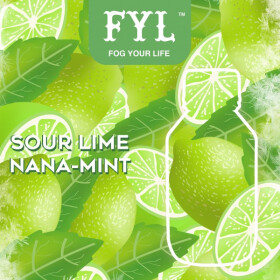 Fyl Fog your Life Molasse - Sour Lime Nana Mint - 130g