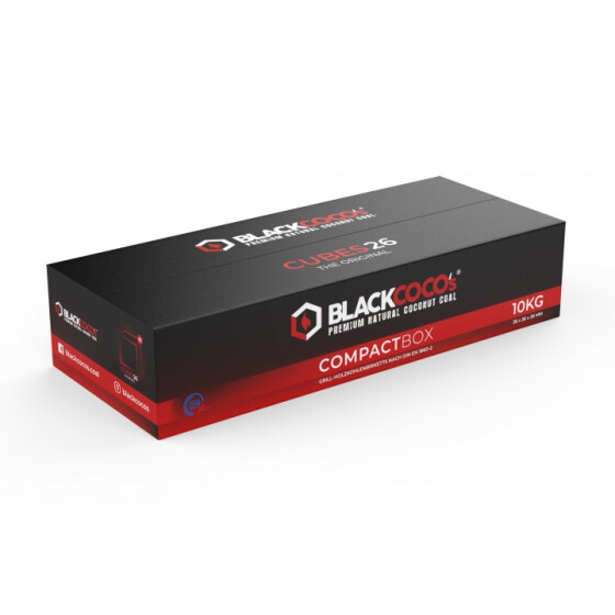 Black Cocos Kokoskohle 26er 10kg - Retail Box