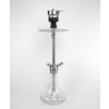 AMY DELUXE Shisha Feather Steel SS05 Transparent RS Silber