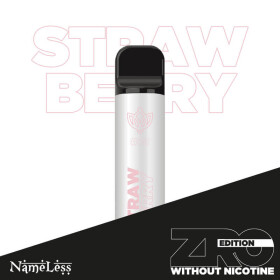 NameLess 600 - E-Shisha Einweg Strawberry - Nikotinfrei