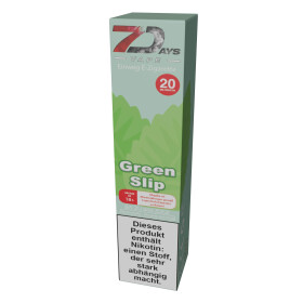 7Days Vape 600 - E-Shisha Einweg Green Slip