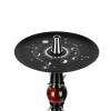 Moze Shisha Sphere 2 - Transparent RS Schwarz Rot