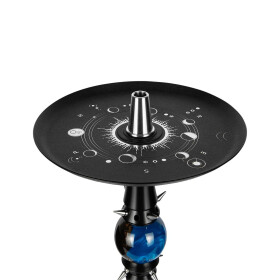 Moze Shisha Sphere 2 - Transparent RS Schwarz Blau