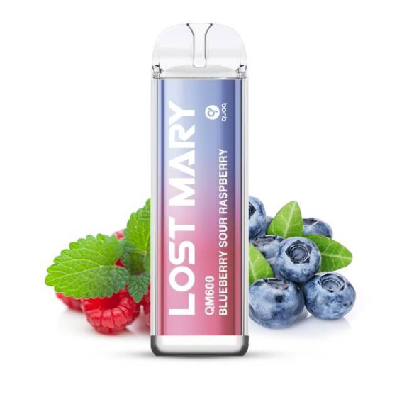 Elf Bar Lost Mary QM600 - E-Shisha Einweg - Blueberry Sour Raspberry