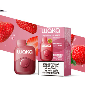 Waka soPro 600 - E-Shisha Einweg Strawberry Burst