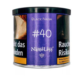 NameLess Tabak Dry Base - #40 Black Nana - 65g